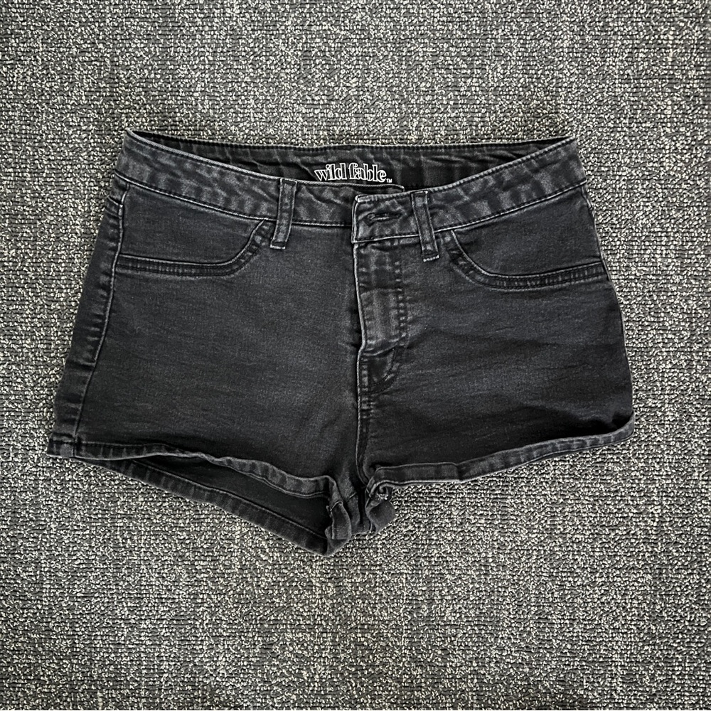 ✨3/$15✨ Black Denim Shorts